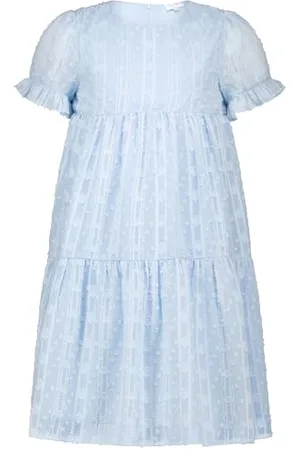 Salt & Pepper BY KIDS PARK Girls Summer Dress Metallic Vestito da Gioco, , 140 Bambina