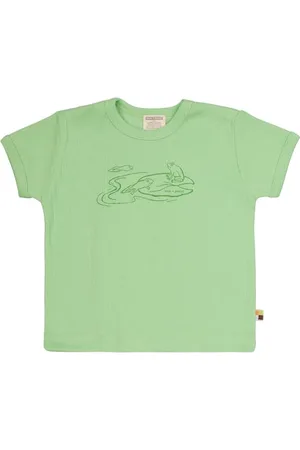 loud + proud Derby Rib mit Druck, aus Bio Baumwolle, GOTS Zertifiziert, T-Shirt Bambini Unisex