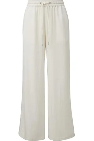 QS by s.Oliver 2162961 Pantaloni Lunghi in Lino, , 38W x 30L Donna