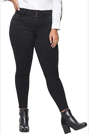 ONLY CARANNA HW SK Ank Jeans Black, , 46W x 32L Donna