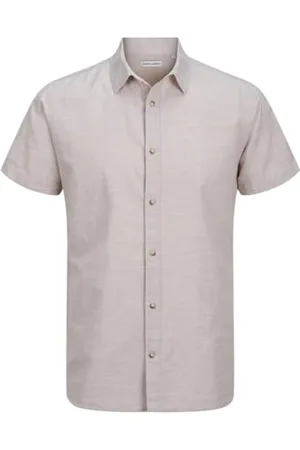 JACK & JONES Jjesummer-Maglietta SS SN Camicia a Maniche Corte, , XL Uomo
