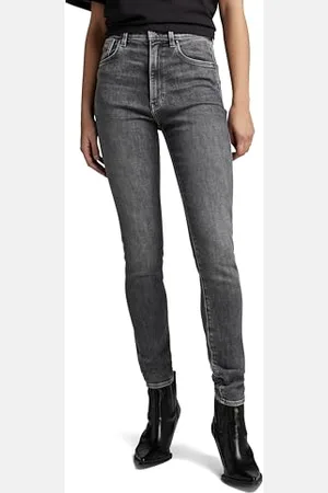 G-Star Donna Kafey Ultra High Skinny Jeans, (faded odyssey grey D15578-D535-G317), 29W / 30L