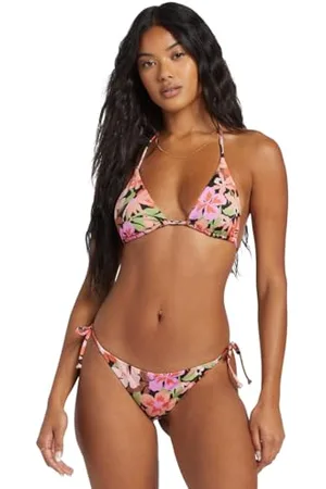 Billabong Sol Searcher Multi Tri Parte Superiore del Bikini, , S Donna