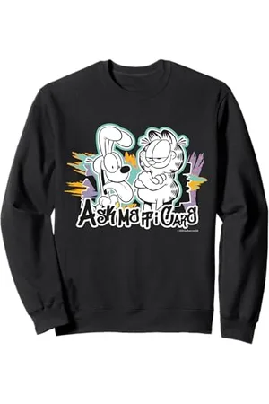 Garfield Streetwear Ask Me If I Care Odie Felpa