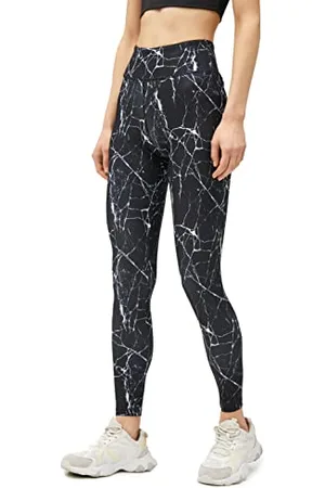 Koton High Rise Sport Leggings Collant, (9d3), S Donna