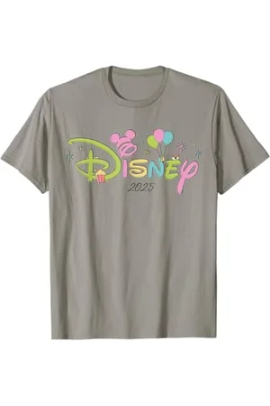 Disney Celebration Logo Birthday Party Vacation Trip 2025 Maglietta