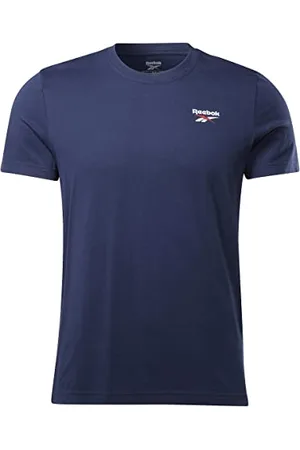 Reebok Logo Identity sul Petto Sinistro T-Shirt, , S Uomo