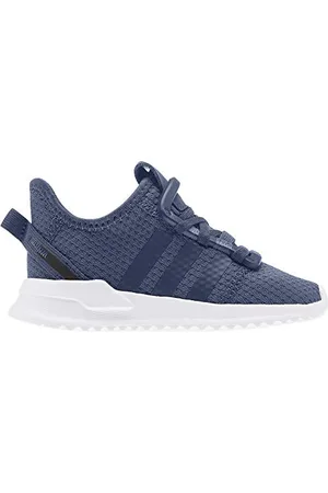 adidas EF5922, Scarpe da Campo e da Pista Unisex-Bambini, Blu/Nero/Bianco, 27 EU