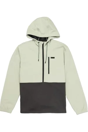 Hurley Surplus Heat Fleece 1/2 Zip Maglia di Tuta, , XL Uomo