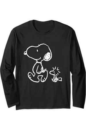 Peanuts Snoopy Woody Walk Maglia a Manica