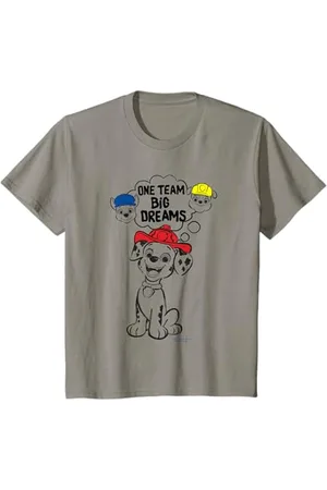 Paw Patrol Bambino - Marshall Rubble Chase One Team Big Dreams Maglietta