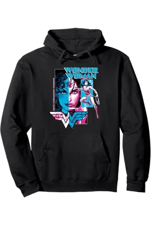 DC Comics Originals DC Wonder Woman Verità Forza Compassione Hero Power Vintage Felpa con Cappuccio
