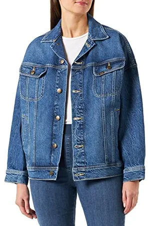 Lee Trucker Giacca in Denim, , L Donna