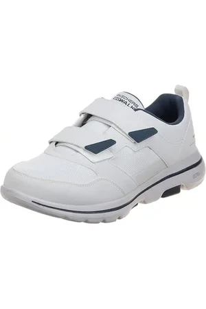 Skechers Gowalk 5 Wistful – Scarpe da Ginnastica da Camminata in Rete con Velcro, Uomo, , 45 EU