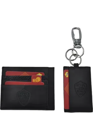 As Roma Parure Portacarte di credito e Portachiavi 100% Pelle-ROMA 163446 Uomo, , Standard