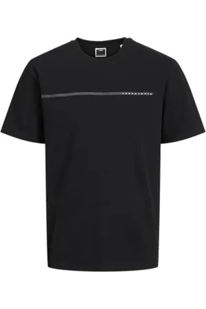 JACK & JONES Full Branding Tee SS Cre Pls Jcofusion-Maglietta a Maniche Corte, con Logo, , 5XL Uomo