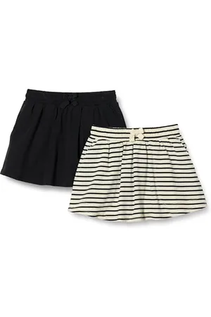 Amazon Gonna-pantalone con tasca applicata Bambine e Ragazze, Pacco da 2, , 8 anni