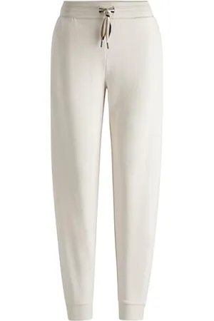 HUGO BOSS CP Stripe_Pants Cuff Pantaloni da casa, , XS Donna