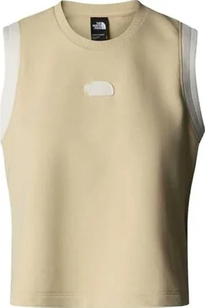 The North Face NF0A8C263X4 W Terry Relaxed Cropped Tank Canottiera Donna Taglia M