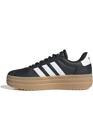 adidas VL Court Bold Shoes, Scarpe Donna, Core Black/Ftwr White/Cyber Met, 36 EU
