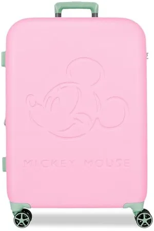 Disney Mickey Crazy Trip Valigia media 44,5 x 65 x 26 cm Rigido 3,86 kg Chiusura TSA ABS 3,86 kg 75,21 L estensibile, , Taglia unica, Valigia media