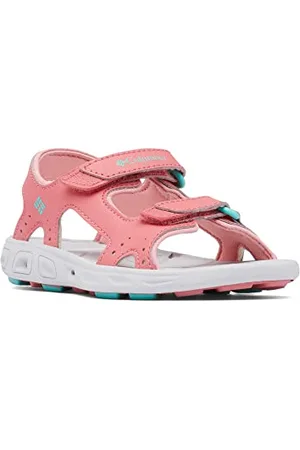 Columbia Childrens Techsun Vent Sandali Da Trekking da Unisex - Bambini e ragazzi, Rosso (Wild Salmon x Dolphin), 27 EU