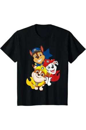 Paw Patrol Bambino - Chase Marshall Rubble Maglietta