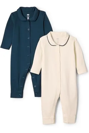 Amazon X Sofia Grainge Tutina Notte Senza Piedi Unisex Bimbi, Pacco da 2, , 0 Mesi