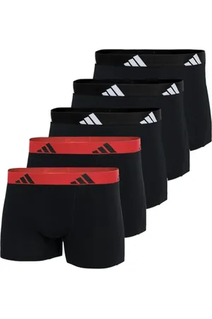 adidas Herren Unterwäsche Boxershorts 5er Pack-Trunk (5pk) -Active Flex Cotton Boxer a Pantaloncino, Assorted_4am019, M Uomo