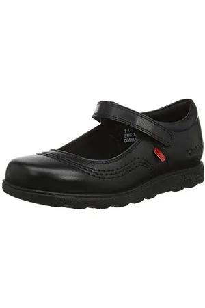 Kickers Fragma Pop, Mocassini Bambina, (Black Blk), 42 EU