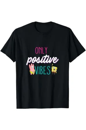 Spongebob Sponge Bob - Positive Vibes Maglietta