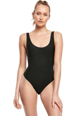 Urban classics Body da Donna Shiny Rib Strato di Base, , M