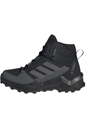 adidas Terrex AX4R Mid Rain.RDY Hiking Shoes, Scarpe da Trekking Unisex-Adulto, Core Black/Grey Four/Grey Six, 36 2/3 EU