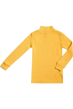 BABIDU Punt NOU Camiseta Niños Cuello Medio Alto Semicisne, Ropa Interior para Niño Y Niña Canottiera, , 6 Anni Unisex-Bambini e Ragazzi