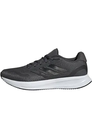 adidas Runfalcon 5 Running Shoes, Scarpe da Corsa Uomo, Grey Six/Core Black/Cloud White, 41 1/3 EU