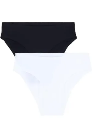Dim Culotte Invisible Bambina x2, Nero/Bianco, 12 Anni