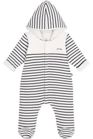 Petit Bateau A0cg4 Tuta Lunga, , 0-3 Mesi Unisex-Bimbi
