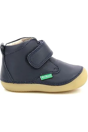 Kickers Sabio Stivaletto, Unisex - Bimbi 0-24, Blu (Marine Foncé Perm 102), 18 EU