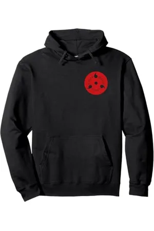 Naruto Shippuden Sasuke Sharingan Felpa con Cappuccio