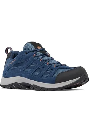 Columbia Crestwood WP, Scarpe da Trekking Basse Uomo, Zinc/Owl, 40 EU