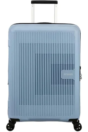 American Tourister Aerostep - Spinner M, Valigia Espandibile, 67 cm, 66.5/72.5 L, (Soho Grey)