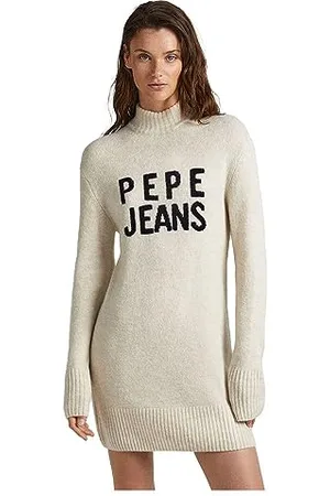 Pepe Jeans Denisse Dress, Vestito Donna, (Ivory),XL