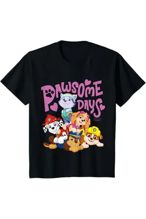 Paw Patrol Bambino - Marshall Chase Rubble Skye Everest Pawsome Maglietta