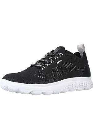 Geox U Spherica A, Sneakers Uomo, Nero, 45 EU