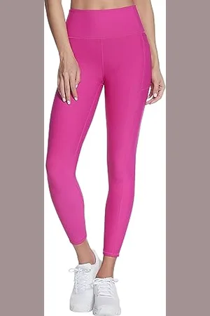 Skechers GOFLEX Rib FL HW Legging Pantaloni Tuta Donna, , S