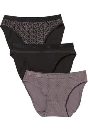Dim Slip Pockets in Cotone Elasticizzato Donna x3, Pacchetto Logo, L