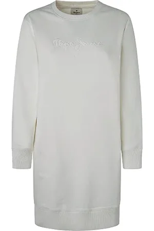 Pepe Jeans Whitney Dress, Vestito Donna, (White),S