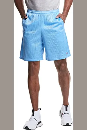 Champion Felpa lunga in tessuto a rete con tasche Swiss Blue Medium