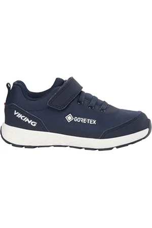 Viking Fun GTX 1v, Scarpe da Passeggio Bambina, Blu Navy, Bianco, 23 EU
