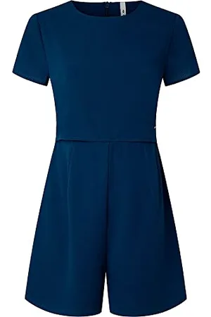 Pepe Jeans Pernella, Salopette Donna, (Ocean),S